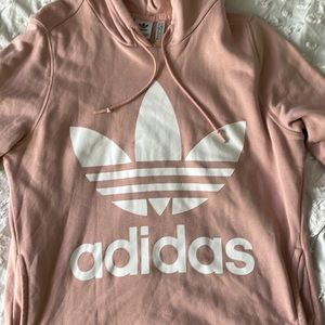 Womens Pull over Adidas Pink Sweater